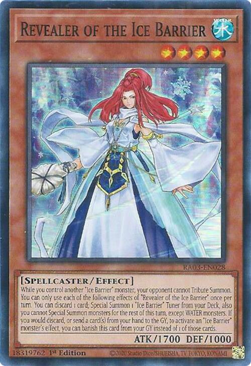 Revealer of the Ice Barrier [RA03-EN028] Super Rare | Clutch Gaming