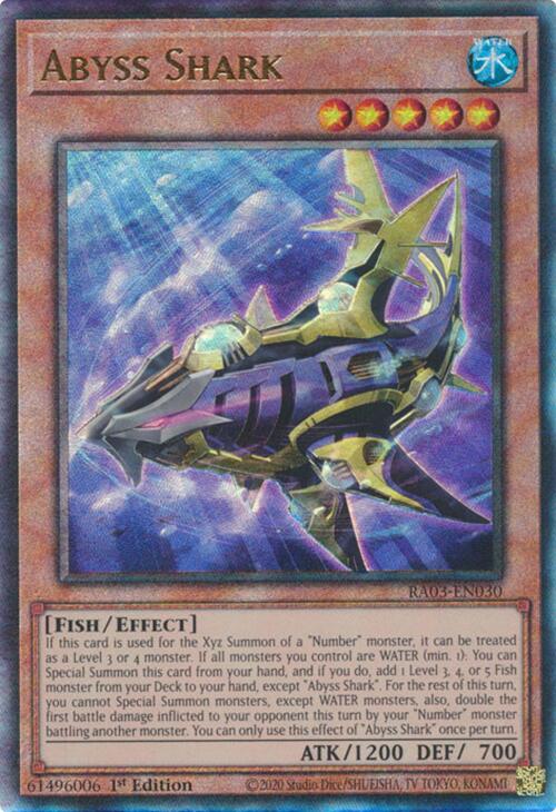 Abyss Shark (UTR) [RA03-EN030] Prismatic Ultimate Rare | Clutch Gaming