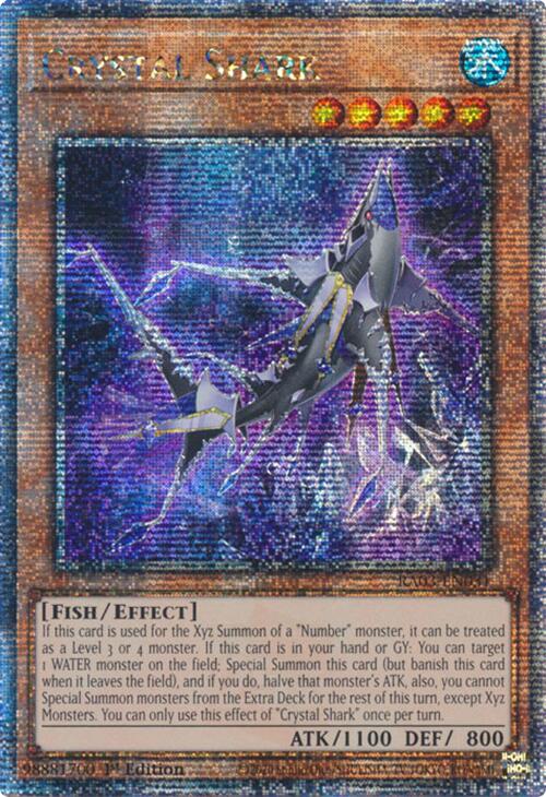 Crystal Shark (Quarter Century Secret Rare) [RA03-EN031] Quarter Century Secret Rare | Clutch Gaming