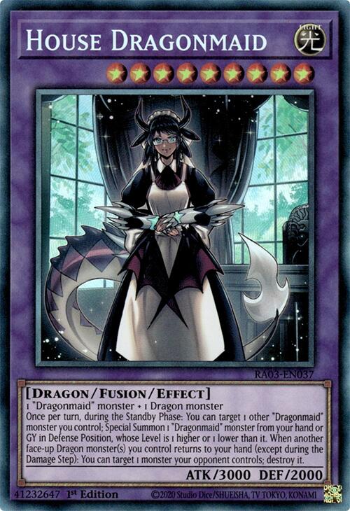 House Dragonmaid (CR) [RA03-EN037] Prismatic Collector's Rare | Clutch Gaming