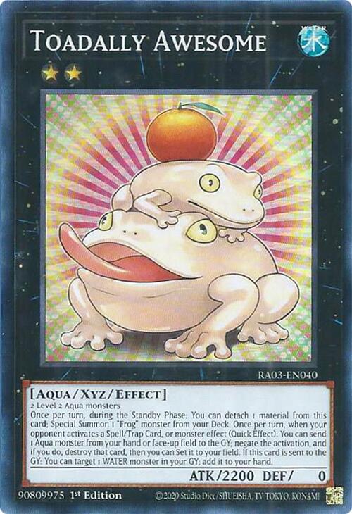 Toadally Awesome [RA03-EN040] Super Rare | Clutch Gaming