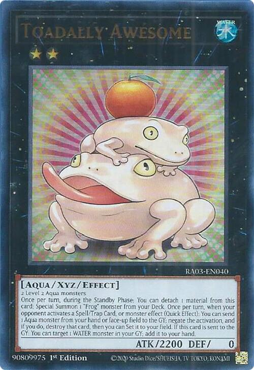 Toadally Awesome (UR) [RA03-EN040] Ultra Rare | Clutch Gaming