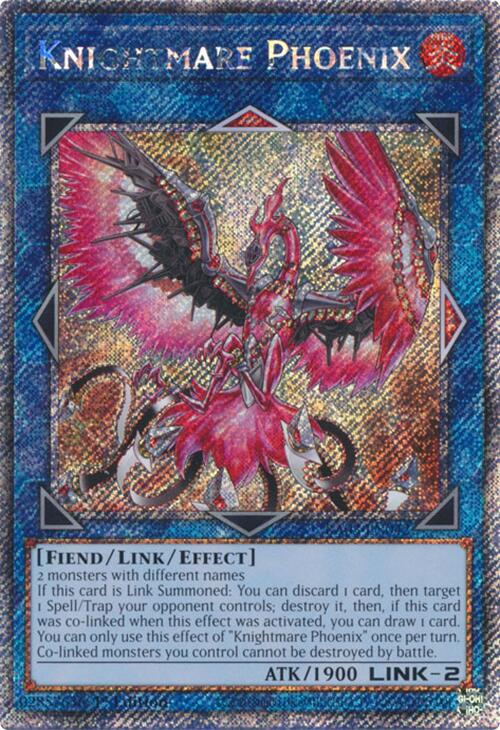 Knightmare Phoenix (Platinum Secret Rare) [RA03-EN042] Platinum Secret Rare | Clutch Gaming
