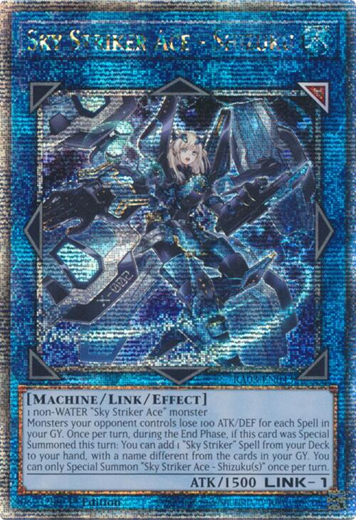 Sky Striker Ace - Shizuku (Quarter Century Secret Rare) [RA03-EN043] Quarter Century Secret Rare | Clutch Gaming