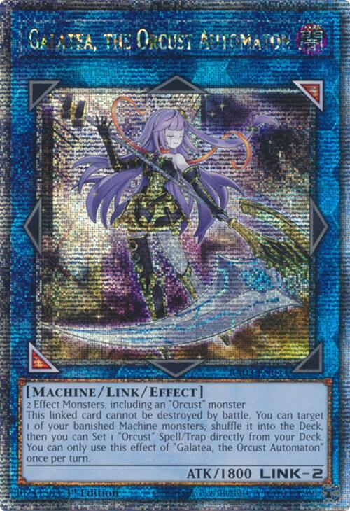 Galatea, the Orcust Automaton (Quarter Century Secret Rare) [RA03-EN044] Quarter Century Secret Rare | Clutch Gaming