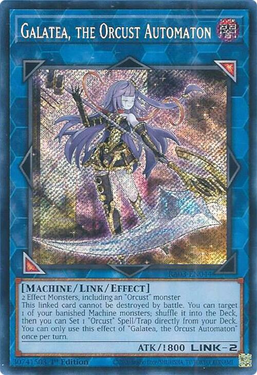 Galatea, the Orcust Automaton (Secret Rare) [RA03-EN044] Secret Rare | Clutch Gaming