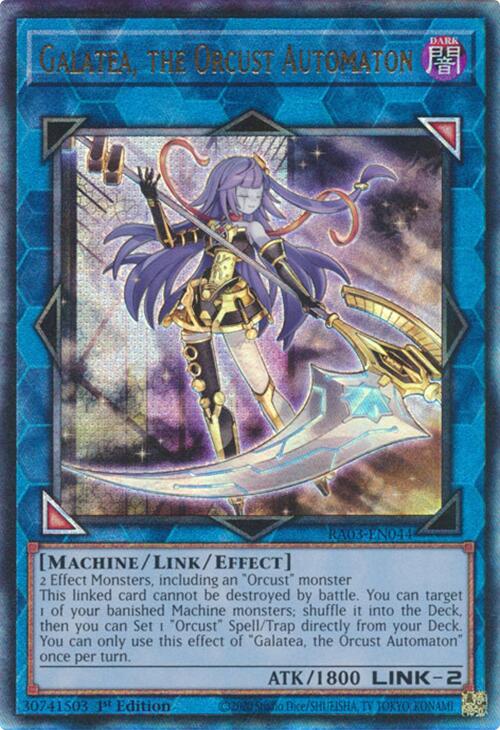 Galatea, the Orcust Automaton (UTR) [RA03-EN044] Prismatic Ultimate Rare | Clutch Gaming