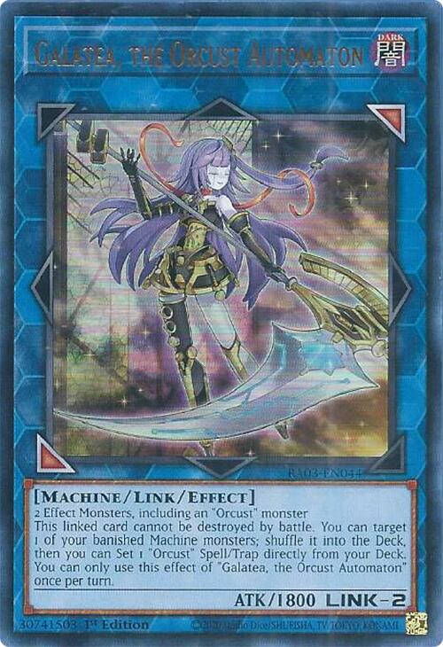 Galatea, the Orcust Automaton (UR) [RA03-EN044] Ultra Rare | Clutch Gaming