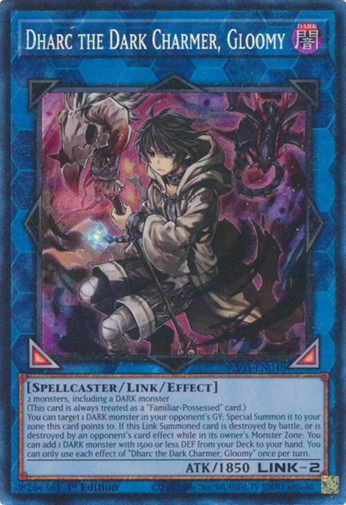 Dharc the Dark Charmer, Gloomy (CR) [RA03-EN048] Prismatic Collector's Rare | Clutch Gaming