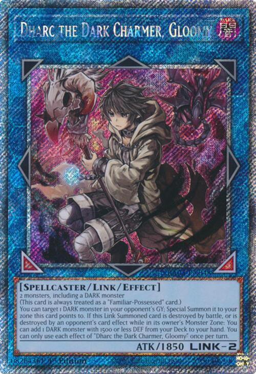 Dharc the Dark Charmer, Gloomy (Platinum Secret Rare) [RA03-EN048] Platinum Secret Rare | Clutch Gaming