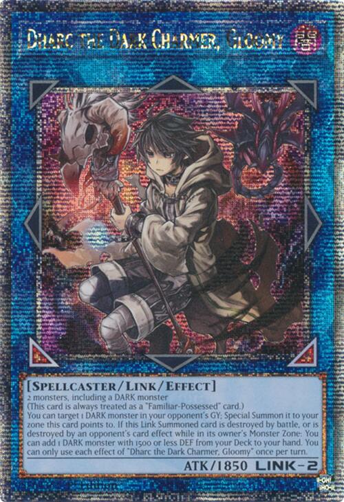 Dharc the Dark Charmer, Gloomy (Quarter Century Secret Rare) [RA03-EN048] Quarter Century Secret Rare | Clutch Gaming