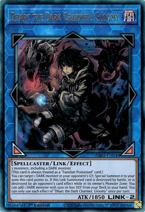 Dharc the Dark Charmer, Gloomy (UTR) [RA03-EN048] Prismatic Ultimate Rare | Clutch Gaming