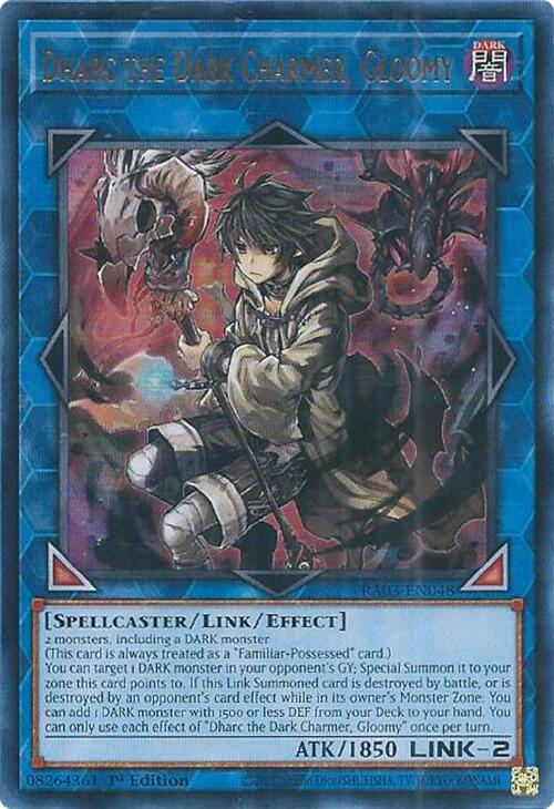 Dharc the Dark Charmer, Gloomy (UR) [RA03-EN048] Ultra Rare | Clutch Gaming