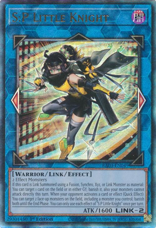 S:P Little Knight (UTR) [RA03-EN049] Prismatic Ultimate Rare | Clutch Gaming