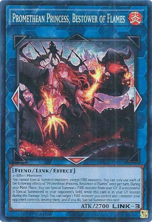 Promethean Princess, Bestower of Flames [RA03-EN050] Super Rare | Clutch Gaming