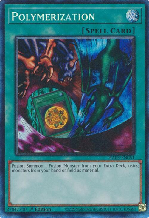 Polymerization (Alternate Art) (CR) [RA03-EN051] Prismatic Collector's Rare | Clutch Gaming