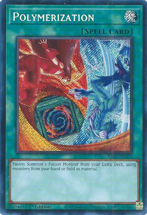 Polymerization (Secret Rare) [RA03-EN051] Secret Rare | Clutch Gaming