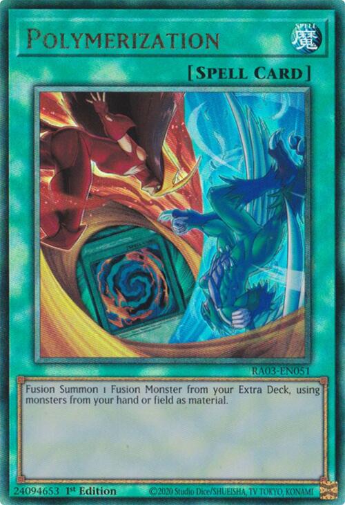 Polymerization (UTR) [RA03-EN051] Prismatic Ultimate Rare | Clutch Gaming