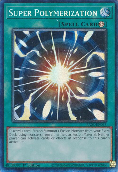 Super Polymerization (CR) [RA03-EN053] Prismatic Collector's Rare | Clutch Gaming