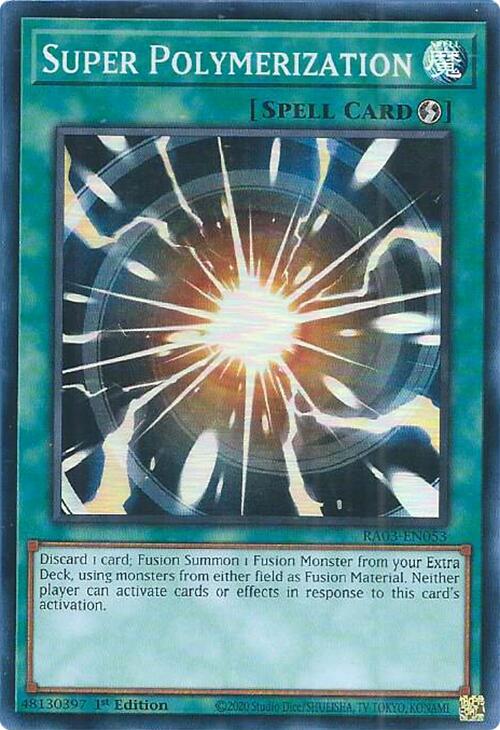 Super Polymerization [RA03-EN053] Super Rare | Clutch Gaming