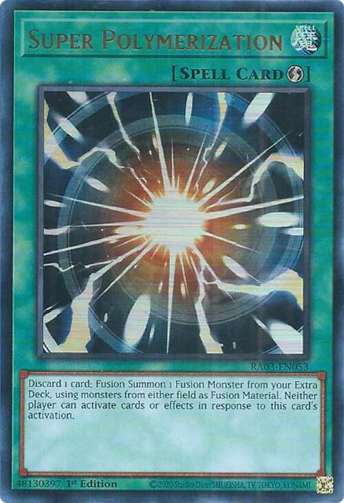 Super Polymerization (UR) [RA03-EN053] Ultra Rare | Clutch Gaming