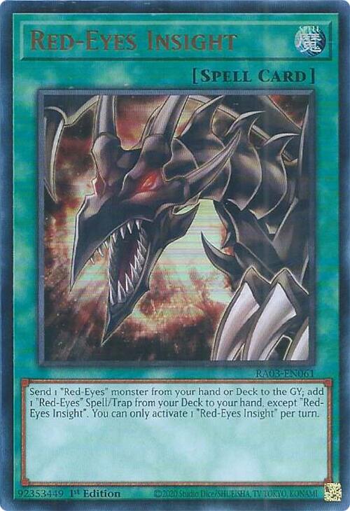 Red-Eyes Insight (UR) [RA03-EN061] Ultra Rare | Clutch Gaming