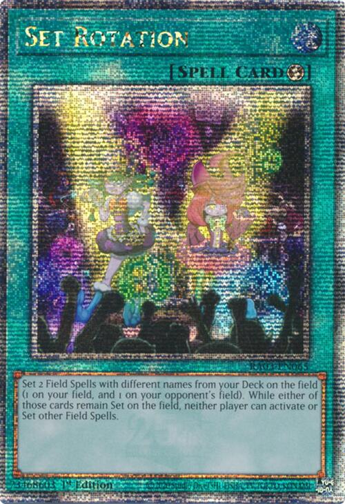 Set Rotation (Quarter Century Secret Rare) [RA03-EN065] Quarter Century Secret Rare | Clutch Gaming