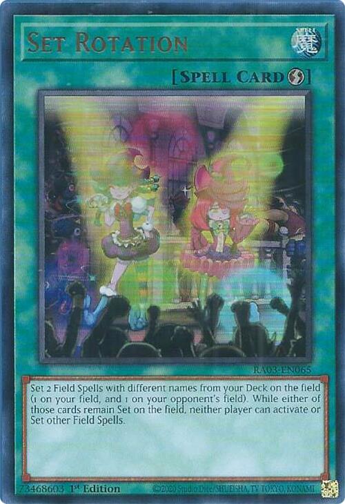 Set Rotation (UR) [RA03-EN065] Ultra Rare | Clutch Gaming