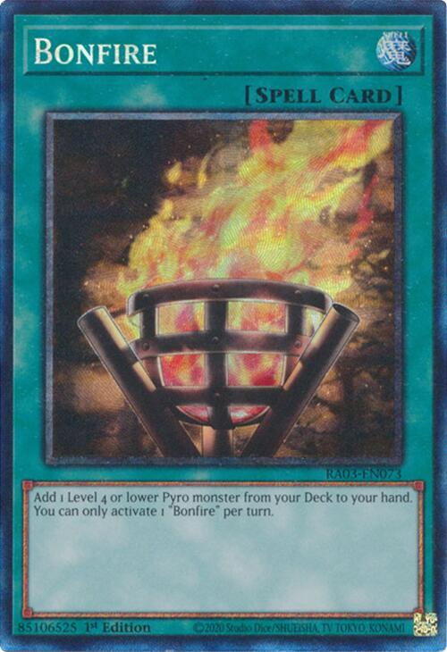 Bonfire (CR) [RA03-EN073] Prismatic Collector's Rare | Clutch Gaming