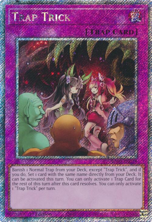 Trap Trick (Platinum Secret Rare) [RA03-EN078] Platinum Secret Rare | Clutch Gaming