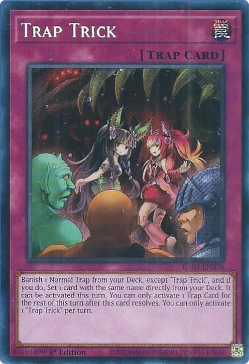 Trap Trick (Secret Rare) [RA03-EN078] Secret Rare | Clutch Gaming