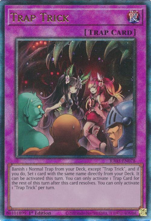 Trap Trick (UTR) [RA03-EN078] Prismatic Ultimate Rare | Clutch Gaming