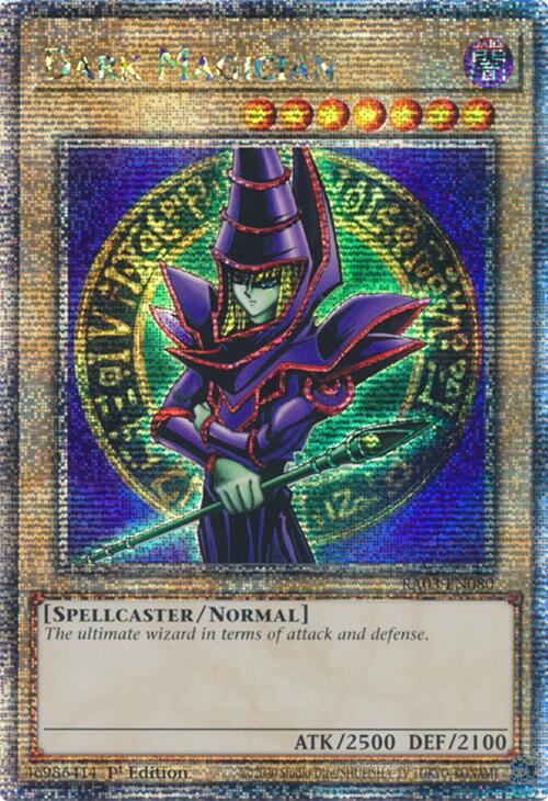 Dark Magician (Quarter Century Secret Rare) [RA03-EN080] Quarter Century Secret Rare | Clutch Gaming