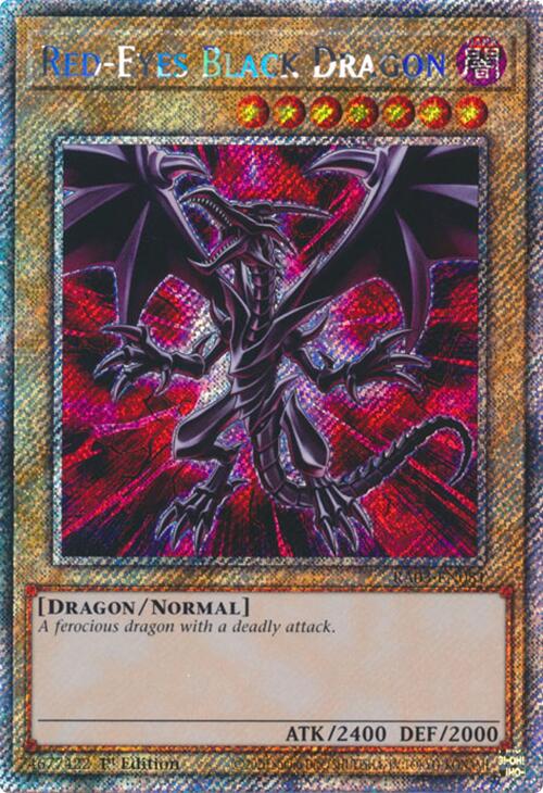Red-Eyes Black Dragon (Platinum Secret Rare) [RA03-EN081] Platinum Secret Rare | Clutch Gaming
