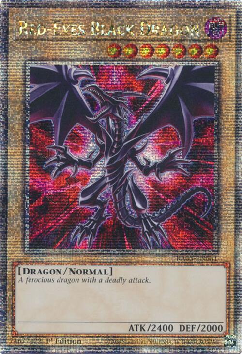 Red-Eyes Black Dragon (Quarter Century Secret Rare) [RA03-EN081] Quarter Century Secret Rare | Clutch Gaming