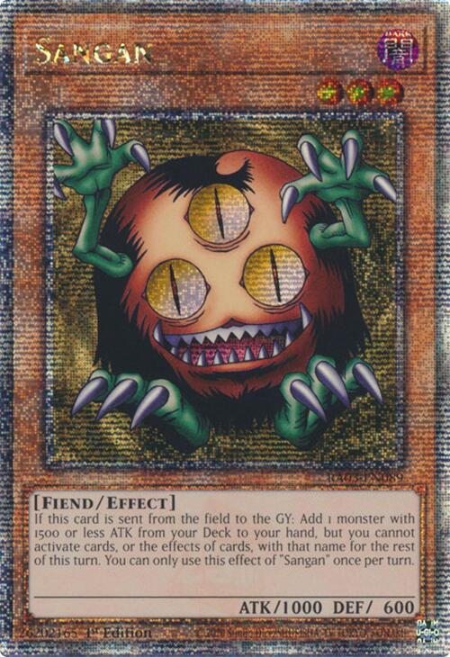 Sangan (Quarter Century Secret Rare) [RA03-EN089] Quarter Century Secret Rare | Clutch Gaming