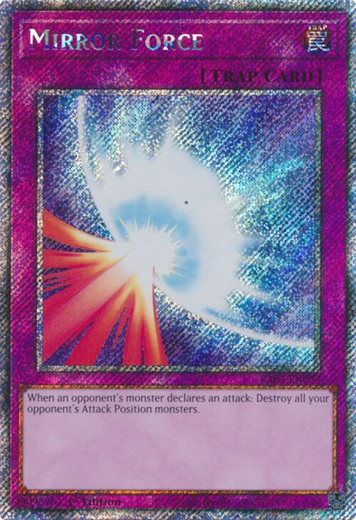Mirror Force (Platinum Secret Rare) [RA03-EN093] Platinum Secret Rare | Clutch Gaming