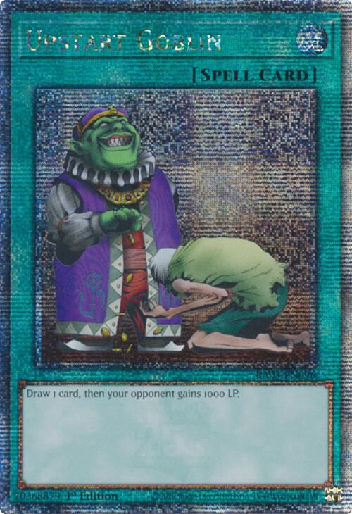 Upstart Goblin (Quarter Century Secret Rare) [RA03-EN096] Quarter Century Secret Rare | Clutch Gaming