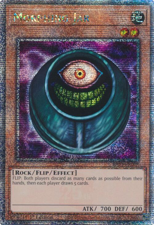 Morphing Jar (Quarter Century Secret Rare) [RA03-EN098] Quarter Century Secret Rare | Clutch Gaming