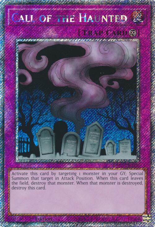 Call of the Haunted (Platinum Secret Rare) [RA03-EN108] Platinum Secret Rare | Clutch Gaming