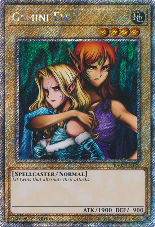 Gemini Elf (Platinum Secret Rare) [RA03-EN109] Platinum Secret Rare | Clutch Gaming