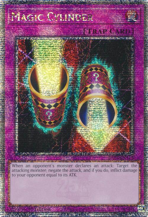 Magic Cylinder (Quarter Century Secret Rare) [RA03-EN115] Quarter Century Secret Rare | Clutch Gaming