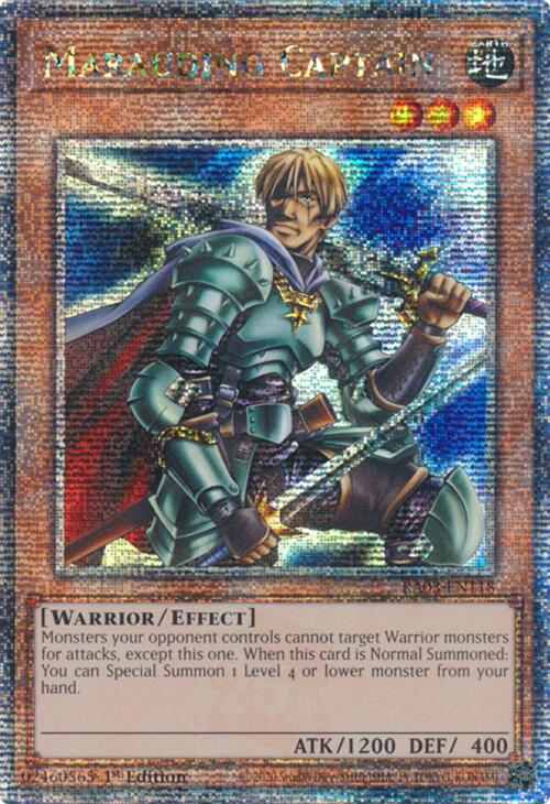 Marauding Captain (Quarter Century Secret Rare) [RA03-EN118] Quarter Century Secret Rare | Clutch Gaming