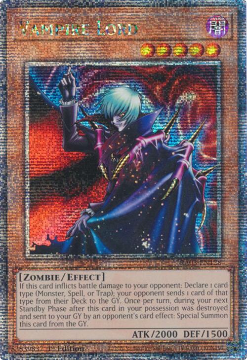 Vampire Lord (Quarter Century Secret Rare) [RA03-EN128] Quarter Century Secret Rare | Clutch Gaming