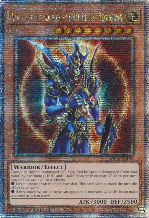 Black Luster Soldier - Envoy of the Beginning (Quarter Century Secret Rare) [RA03-EN132] Quarter Century Secret Rare | Clutch Gaming