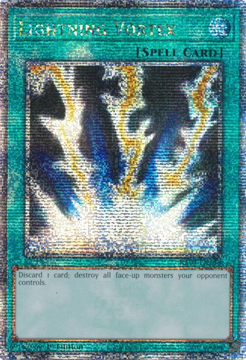 Lightning Vortex (Quarter Century Secret Rare) [RA03-EN148] Quarter Century Secret Rare | Clutch Gaming