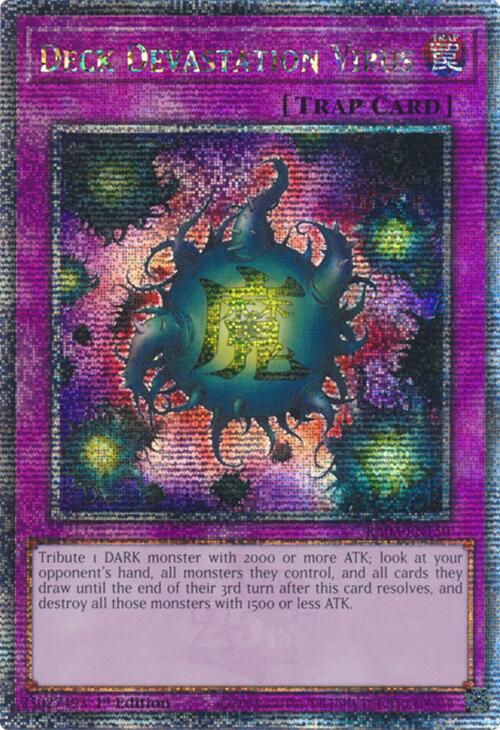 Deck Devastation Virus (Quarter Century Secret Rare) [RA03-EN150] Quarter Century Secret Rare | Clutch Gaming