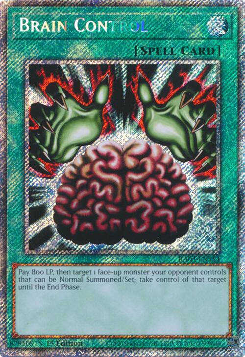 Brain Control (Platinum Secret Rare) [RA03-EN154] Platinum Secret Rare | Clutch Gaming
