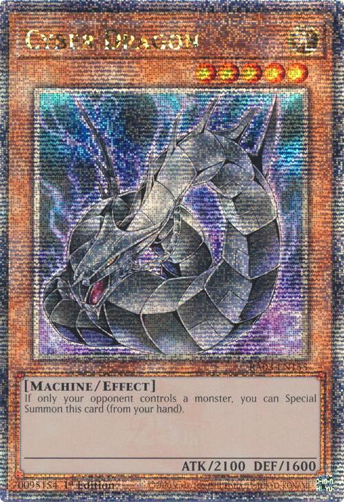 Cyber Dragon (Quarter Century Secret Rare) [RA03-EN155] Quarter Century Secret Rare | Clutch Gaming