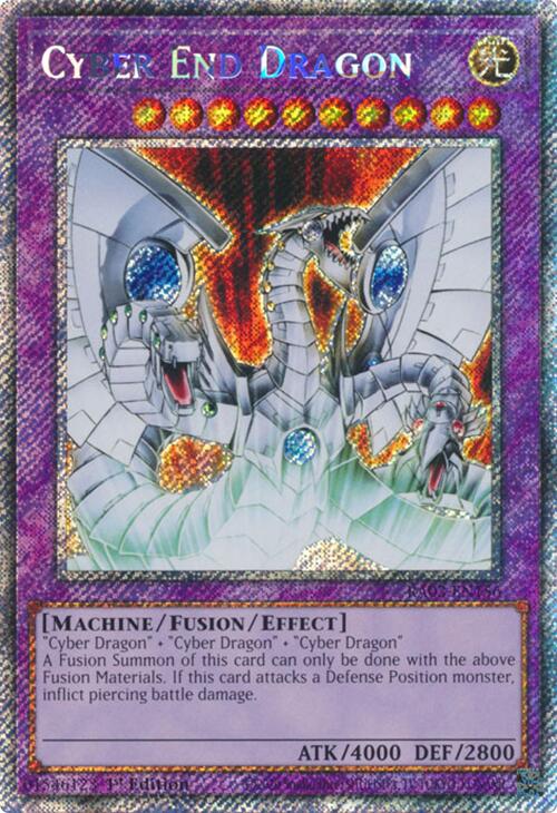 Cyber End Dragon (Platinum Secret Rare) [RA03-EN156] Platinum Secret Rare | Clutch Gaming